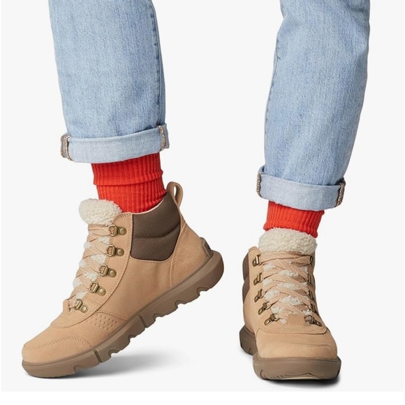 Sorel Explorer Next Hiker WP in Canoe/Wet Sand NWT - Picture 2 of 11